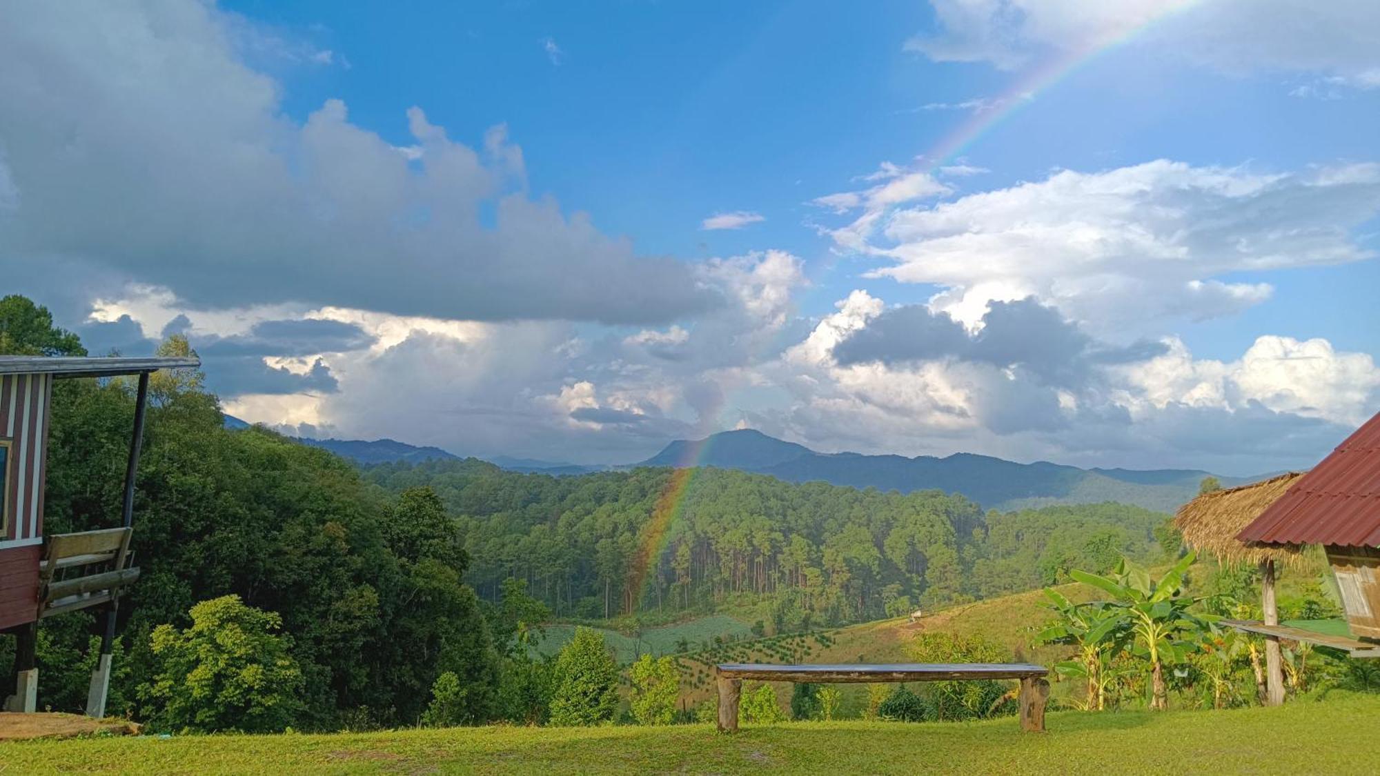 ไร่นิธิสุนทร Nithisoonthon Farmstay Mae Hong Son Exterior photo